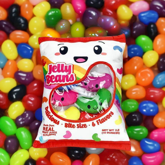 Mini Plushies in a Large Jelly Beans Pillow